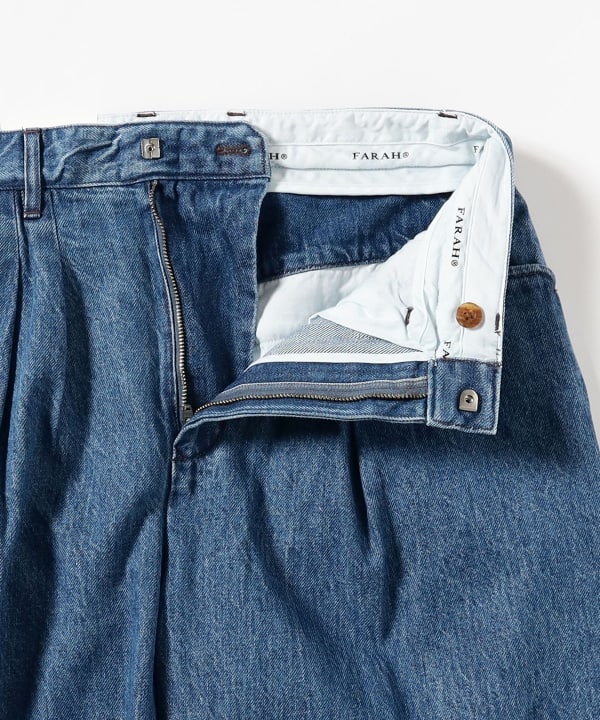 BEAMS（ビームス）FARAH / Two Tuck Wide Tapered Pants（パンツ
