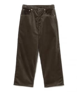 Scye / Strech Cord Wide Pants