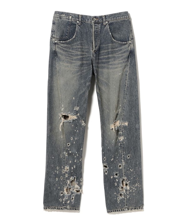 BEAMS（ビームス）DAIRIKU / Super Damage Draping Denim Pants