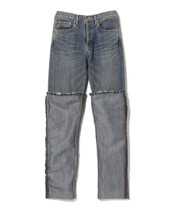DAIRIKU / Super Long Lame Denim Pants
