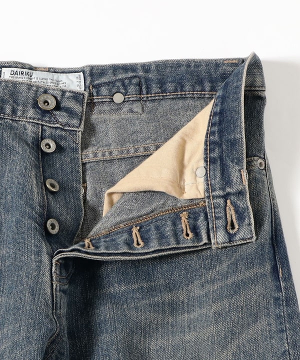 DAIRIKU / Super Long Lame Denim Pants