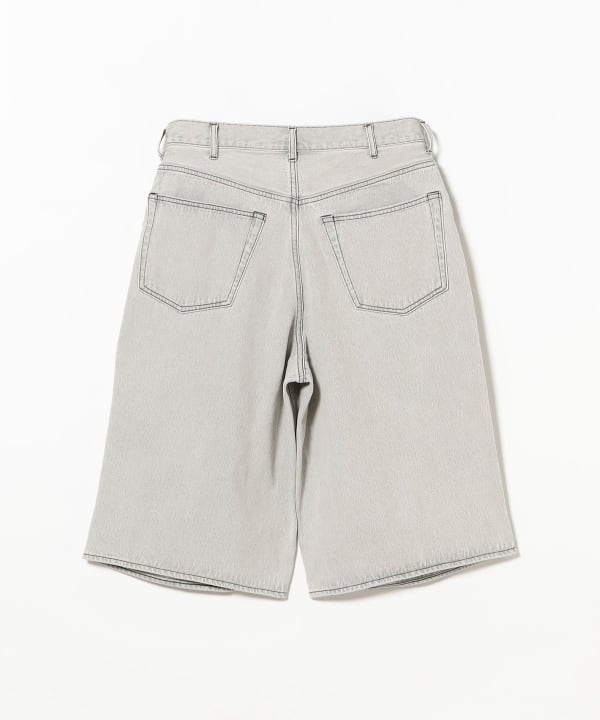 『4年保証』 quarter-length pocket BEAMS 5 BEAMS wide denim (pants, denim ジャケット・アウター