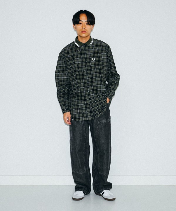 BEAMS（ビームス）【別注】NULL TOKYO / W KNEE DENIM PANTS（パンツ デニムパンツ）通販｜BEAMS