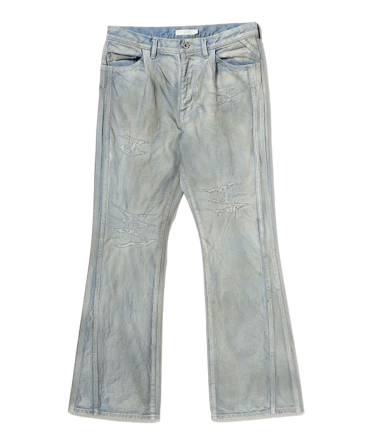 ROTOL ロトル / TRIPLE SEAMS 6P DENIM FLARE BORO パンツ MEN INDIGO 3 ROTOL ロトル / TRIPLE SEAMS 6P DENIM FLARE BORO パンツ MEN INDIGO 3