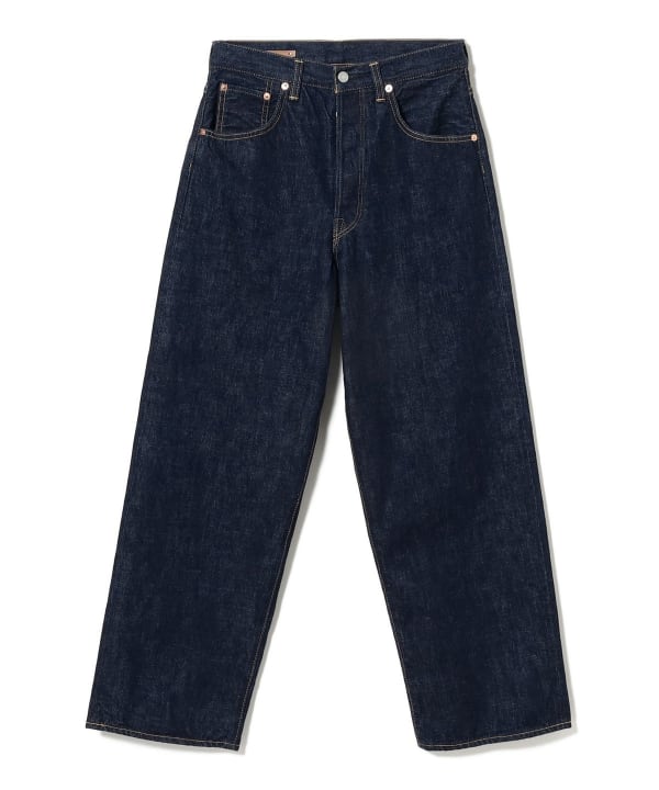 Selvedge Denim Used Wash Wide Leg Jeans | Scye(サイ
