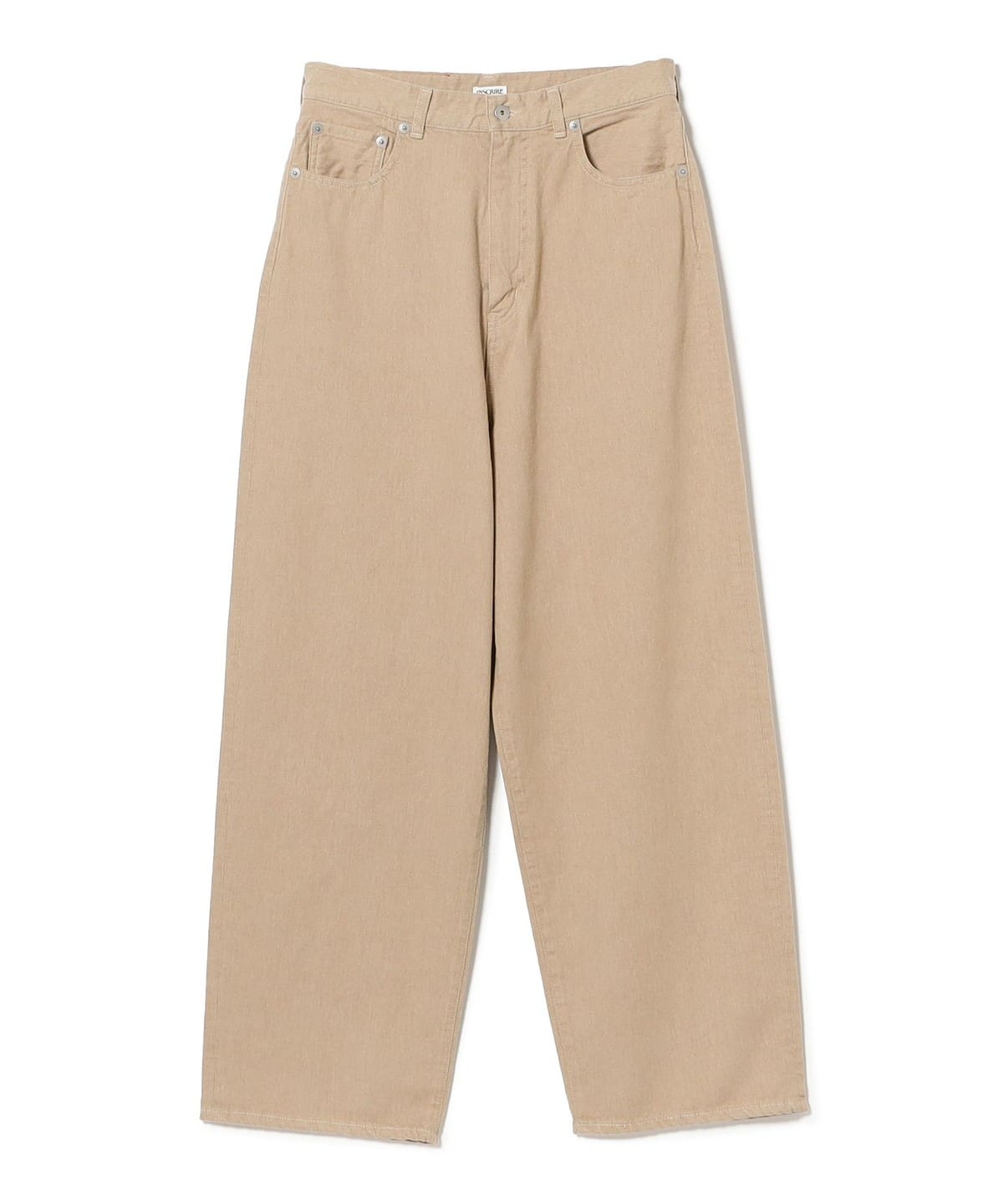 INSCRIRE アンスクリア / Color Denim Balloon Pants パンツ MEN BEIGE 33 INSCRIRE アンスクリア / Color Denim Balloon Pants パンツ MEN BEIGE 33