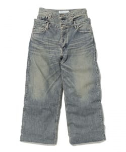 DAIRIKU / Docking Wide＆Straight Denim Pants