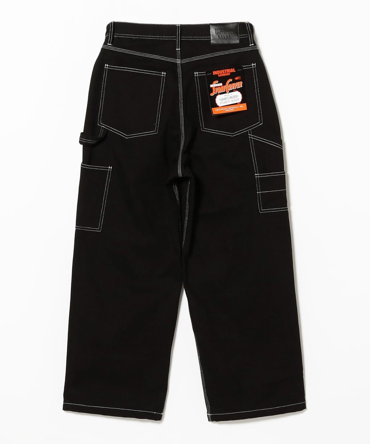 BEAMS【別注】 UNIVERSAL OVERALL ダブルニーデ ニムパンツ BEAMS（ビームス）【別注】UNIVERSAL OVERALL / ダブルニー