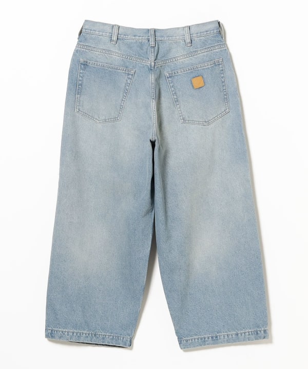 【未使用】BEAMS ビームス ストレートパンツ Demi-Luxe BEAMS パンツ コットン ストレート レディース