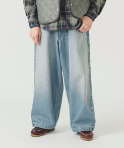 バルーン ワイド デニムパンツ