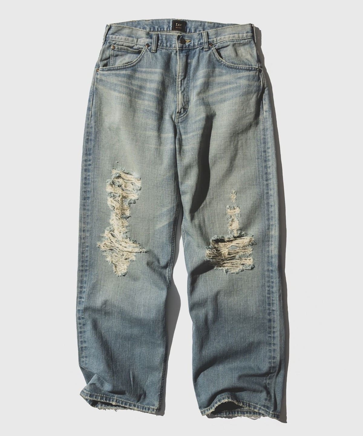 【別注】Lee リー / 101 クラッシュ デニムパンツ パンツ MEN Light Used 32 【別注】Lee リー / 101 クラッシュ デニムパンツ パンツ MEN Light Used 32