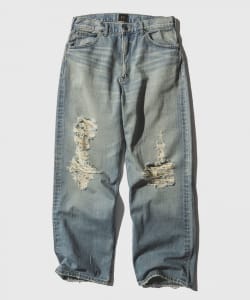 【別注】Lee / 101 クラッシュ デニムパンツ