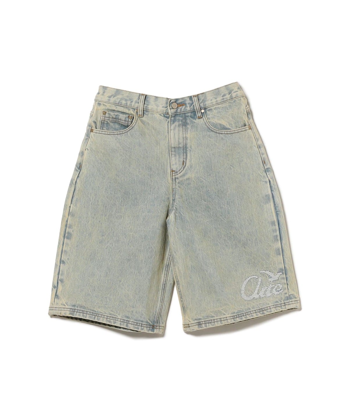 【別注】Arte Antwerp / Denim Shorts パンツ MEN GREY INDIGO 32 【別注】Arte Antwerp / Denim Shorts パンツ MEN GREY INDIGO 32
