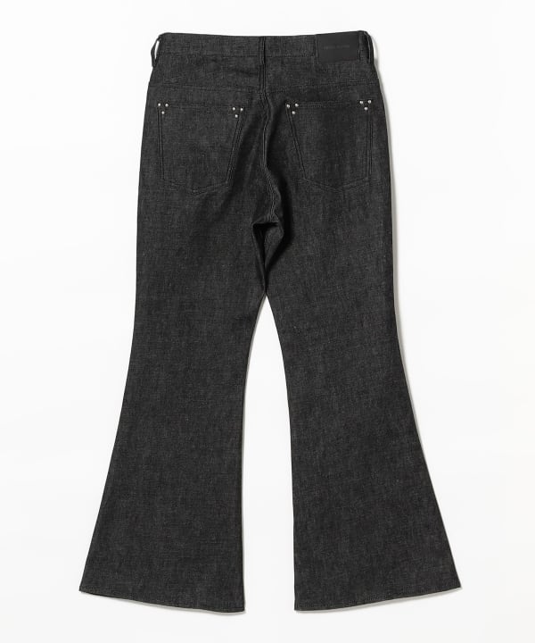 パンツ archive grunge black flare denim archive grunge Levi's flare denim pants