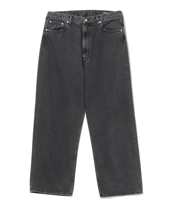 orSlow × BEAMS 別注 Dad's Denim Pants L BEAMS(ビームス)orSlow / SUPER DAD'S DENIM PANTS BLACK