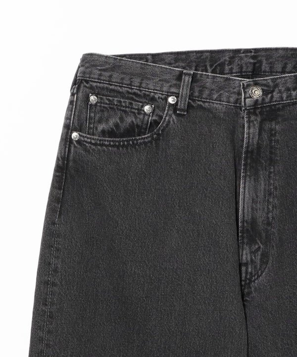BEAMS（ビームス）orSlow / SUPER DAD'S DENIM PANTS BLACK