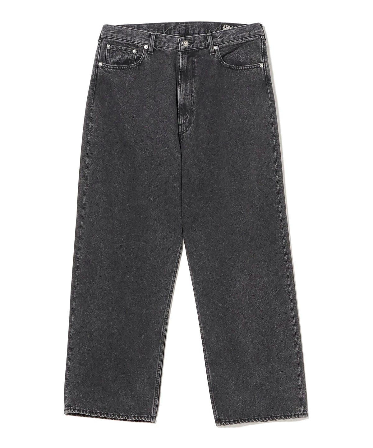 BEAMS（ビームス）orSlow / SUPER DAD'S DENIM PANTS BLACK