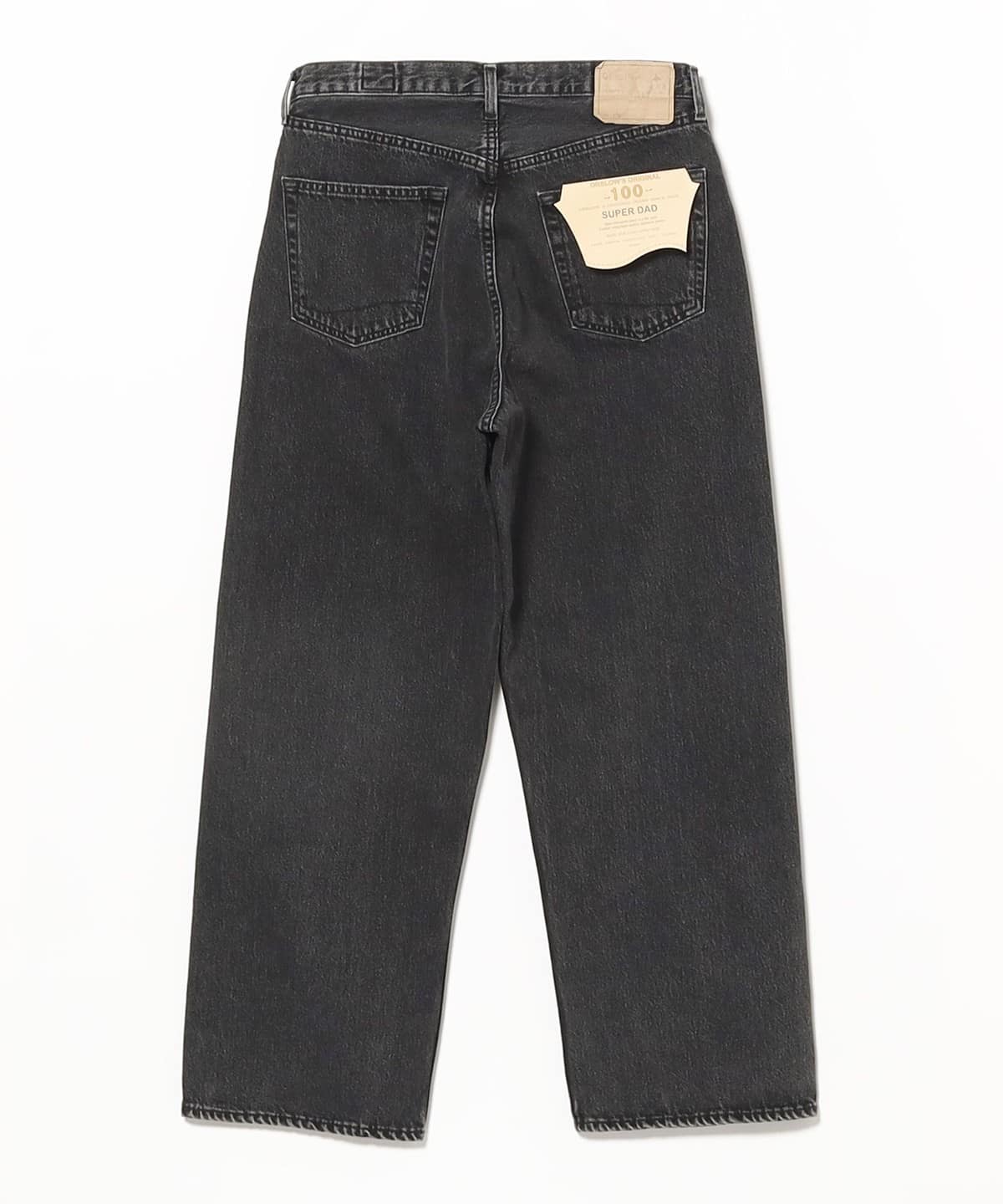 orSlow × BEAMS 別注 Dad's Denim Pants 4 XL BEAMS（ビームス）orSlow / SUPER DAD'S DENIM PANTS BLACK（パンツ