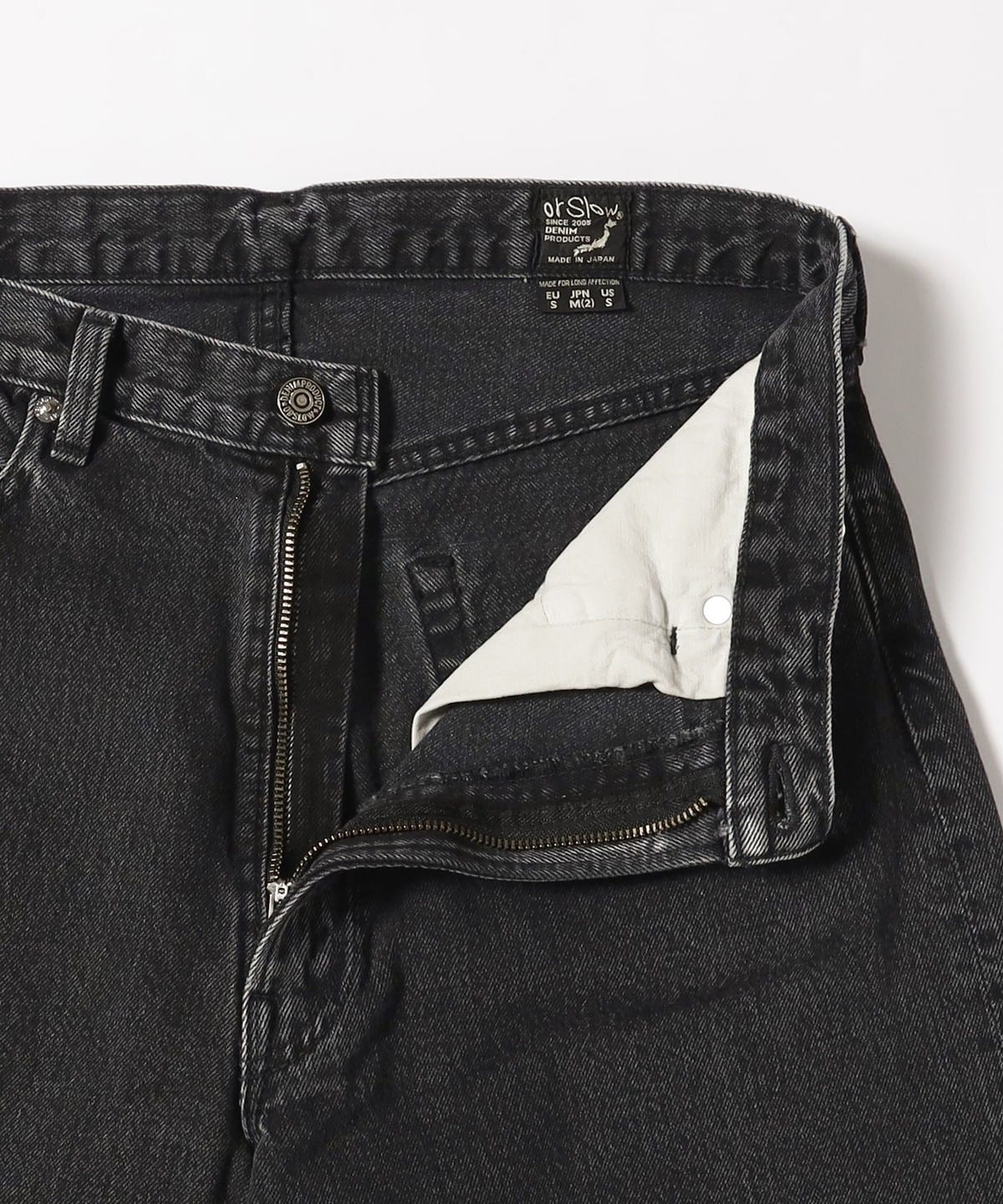 BEAMS（ビームス）orSlow / SUPER DAD'S DENIM PANTS BLACK（パンツ