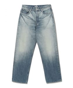 AURALEE / SELVEDGE FADED HEAVY DENIM WIDE PANTS