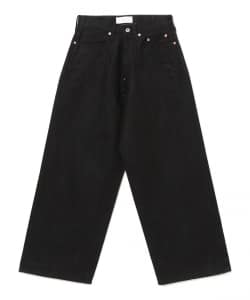 SUGARHILL / TWISTED HEATHER DENIM PANTS WIDE CUT