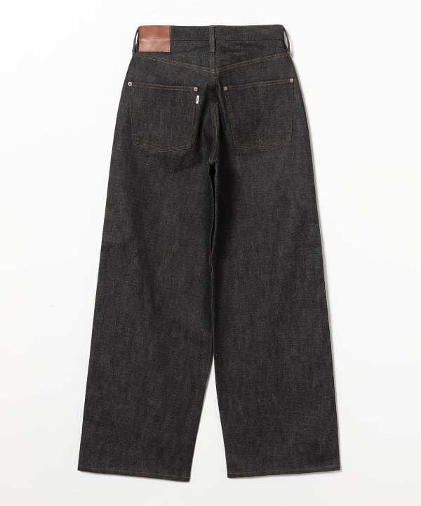 sugarhill beamsクラッシュデニム 32inch SUGARHILL 32inch ファッション SUGARHILL BEAMS 別注 Crushed Denim Pants