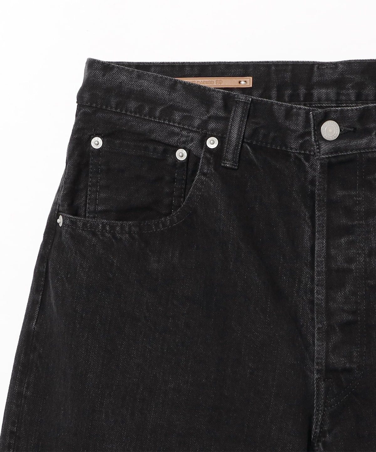 BEAMS（ビームス）SCYE / Selvage Black Denim Baggy Jeans（パンツ 
