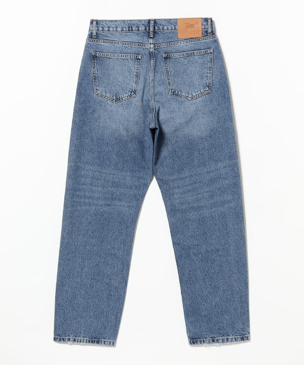 BEAMS（ビームス）PATTA / Laserprint Whiskers Denim Pants（パンツ