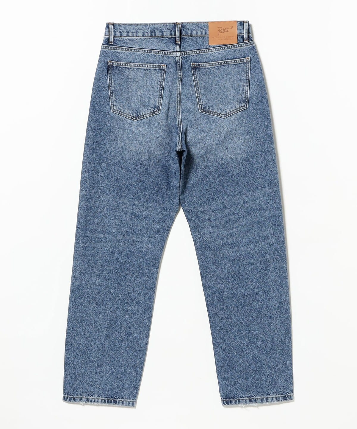 BEAMS（ビームス）PATTA / Laserprint Whiskers Denim Pants（パンツ 