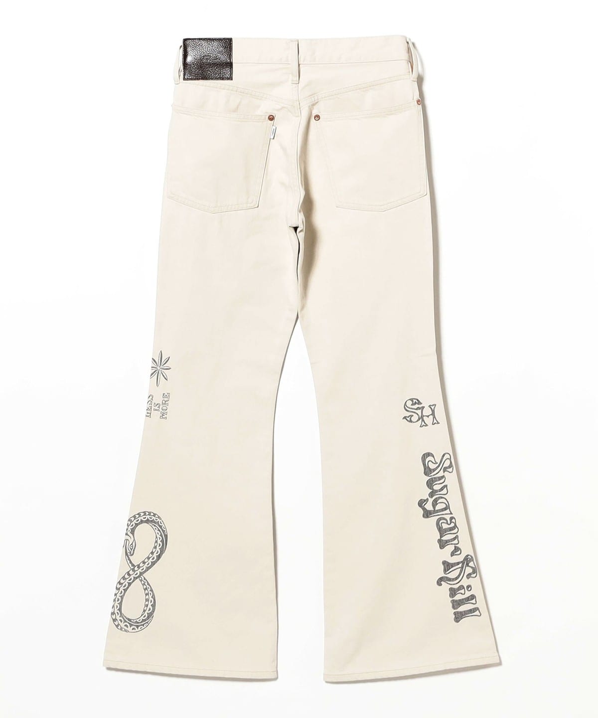 BEAMS（ビームス）SUGARHILL / TATTOO FLASH PRINT MODERN DENIM