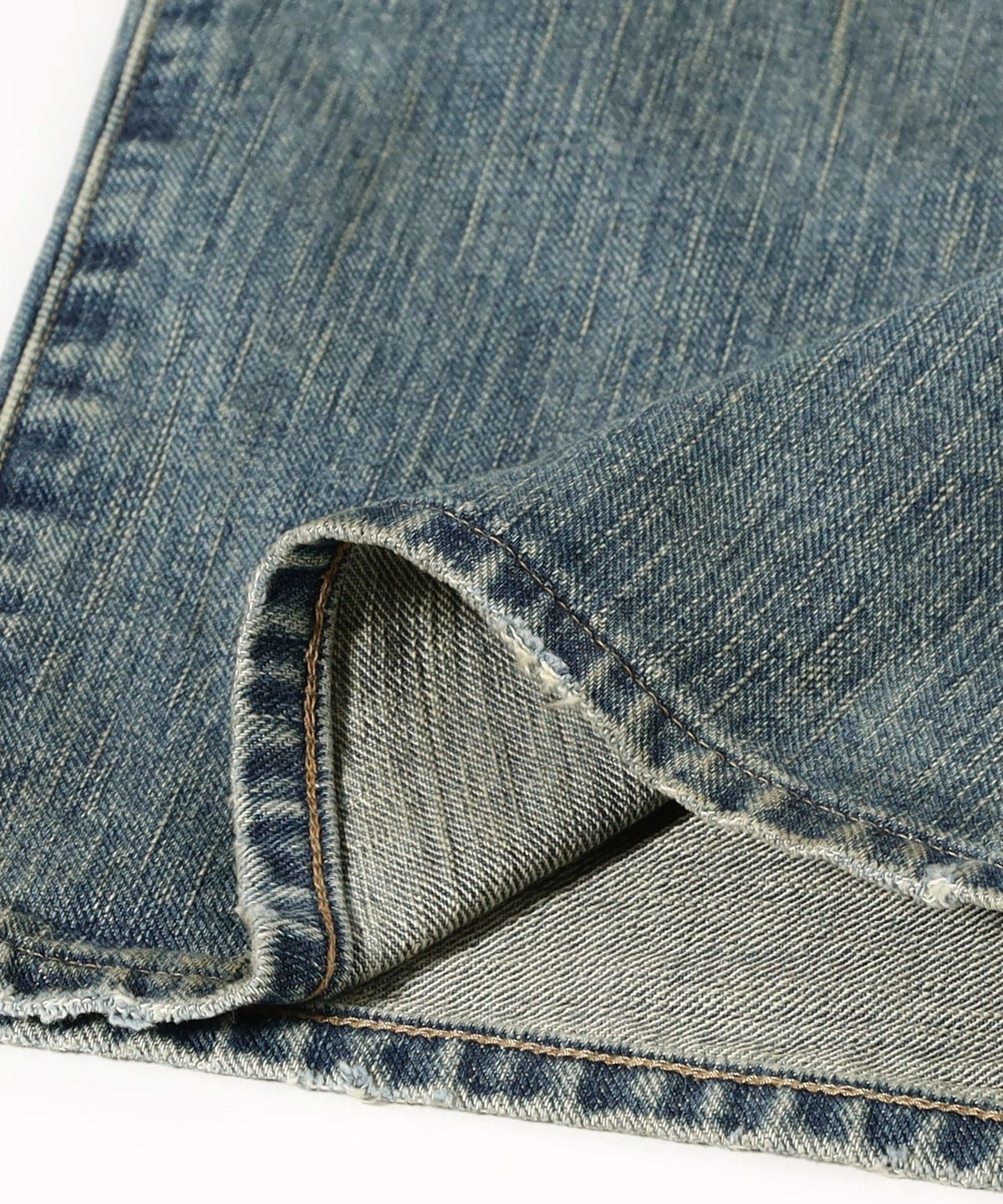 BEAMS（ビームス）SUGARHILL / DESTRESSED MODERN DENIM WIDE CUT 