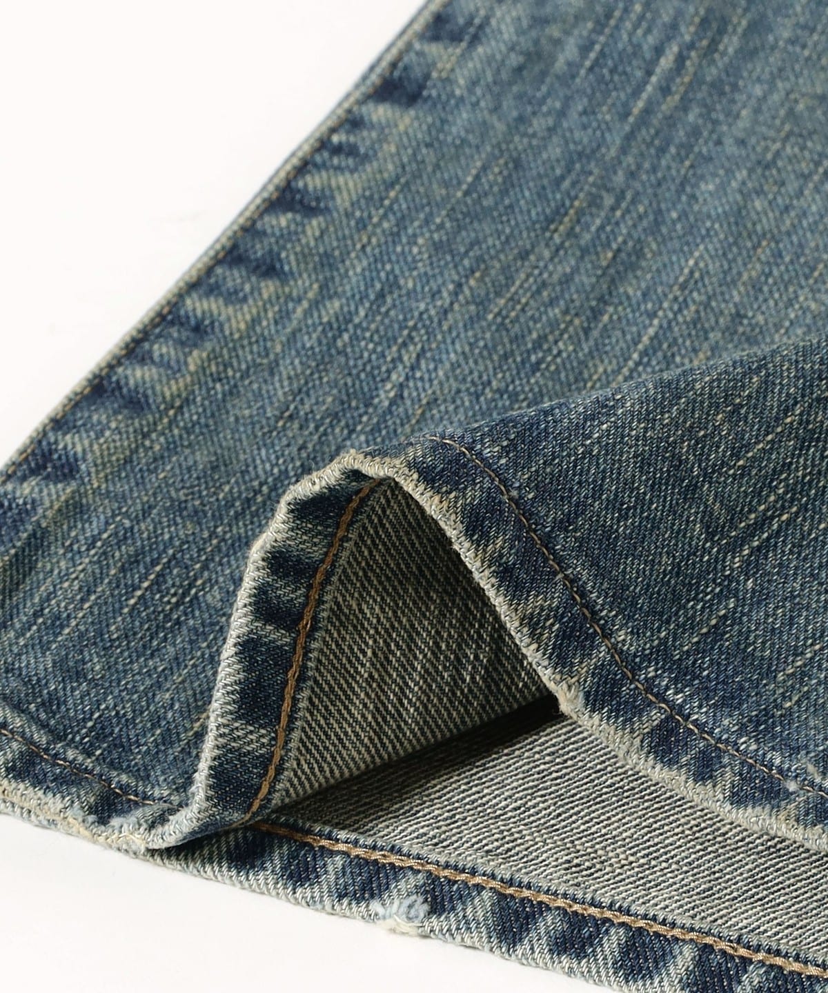 BEAMS（ビームス）SUGARHILL / DESTRESSED MODERN DENIM FLARED CUT 
