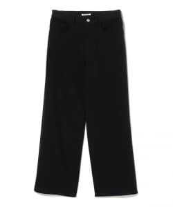 AURALEE / SILK NEP DENIM 5P WIDE PANTS