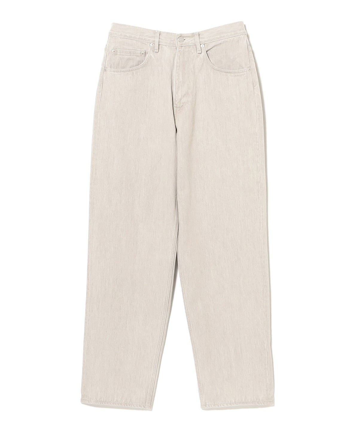 BEAMS（ビームス）AURALEE / FADED HARD TWIST BROWN DENIM WIDE PANTS