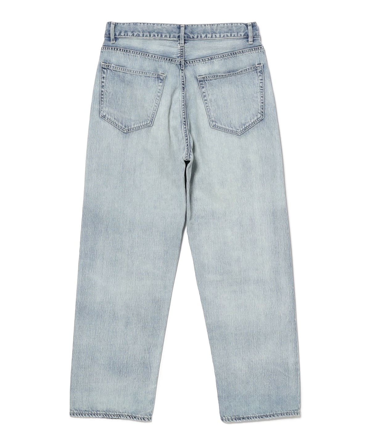 BEAMS（ビームス）AURALEE / FADED SELVEDGE LIGHT DENIM WIDE PANTS