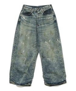 refomed / FRESH MAN DENIM WIDE PANTS 