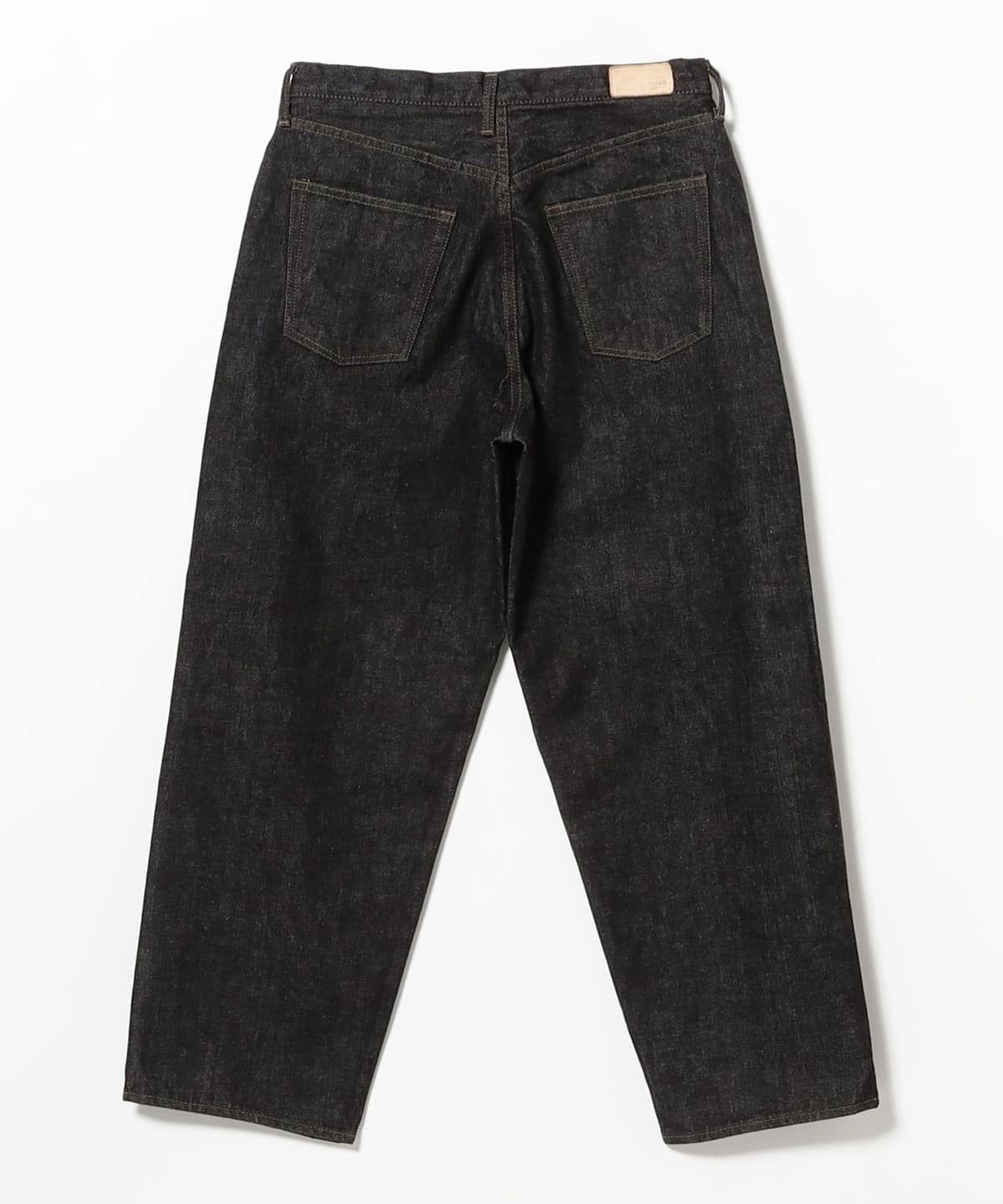 BEAMS（ビームス）Sanca / Black Tapered 5-Pocket Denim Pants