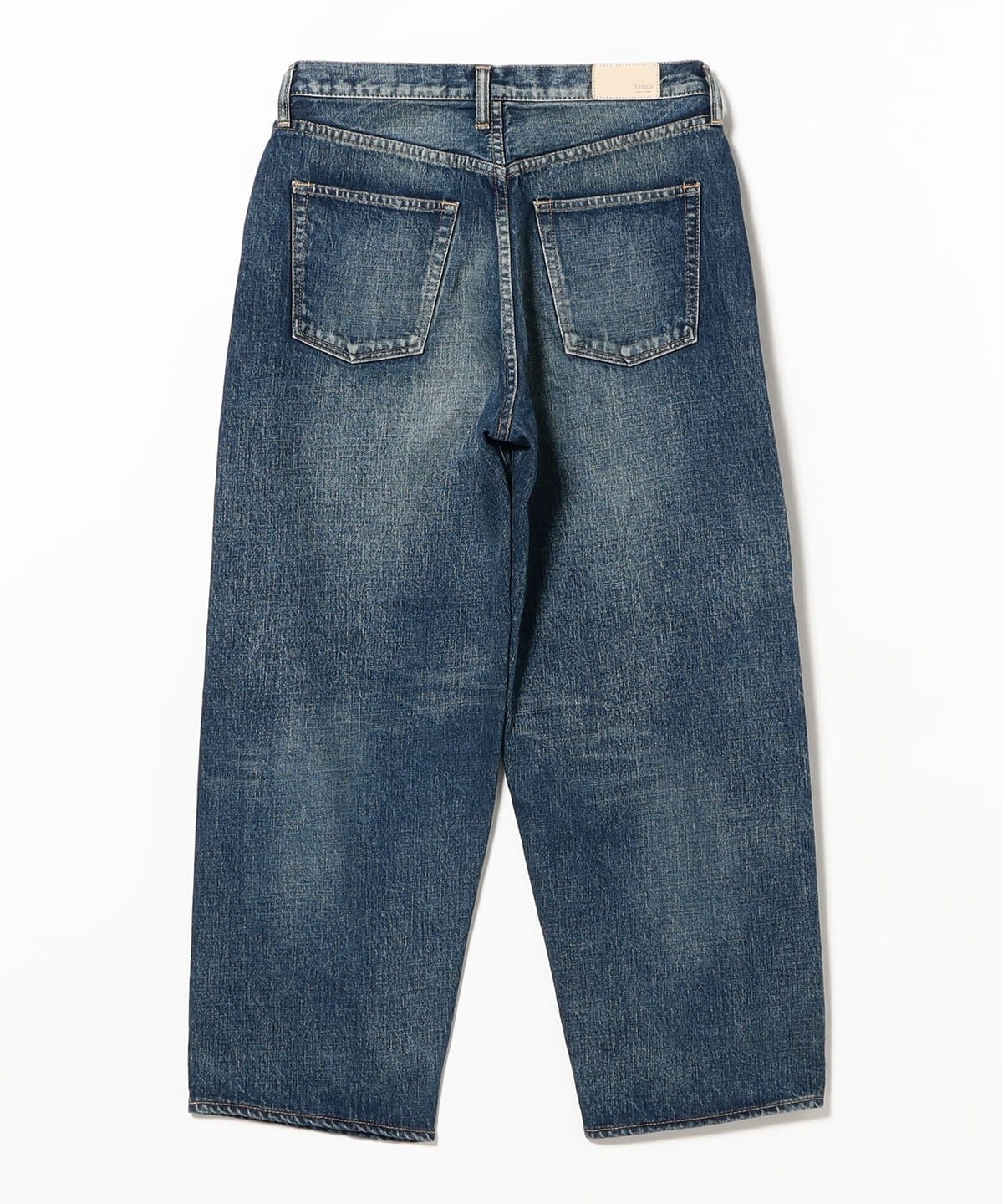 BEAMS（ビームス）Sanca / 15.5oz Washed Denim Tapered 5p Pants