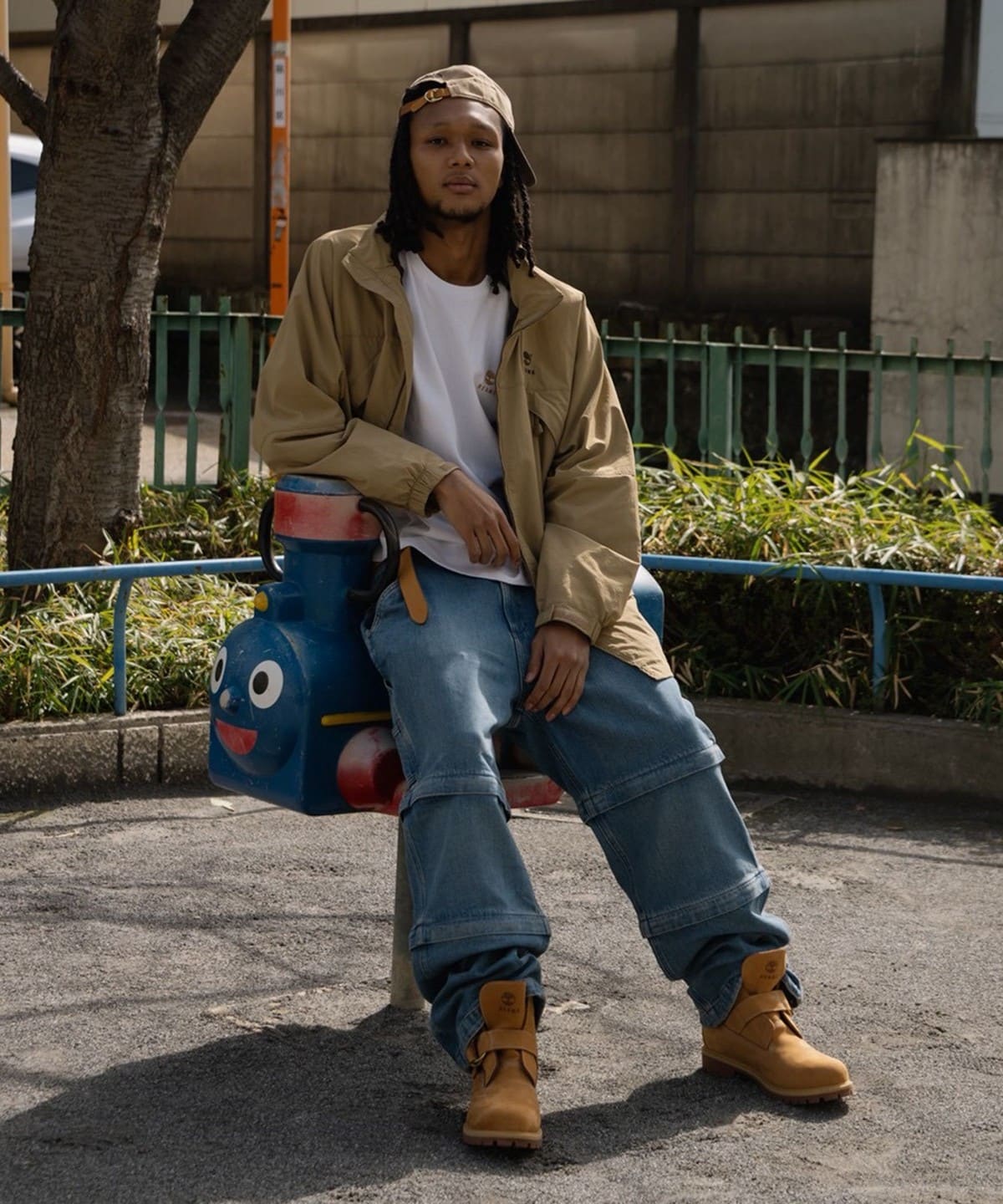 BEAMS（ビームス）【別注】Timberland / Denim Pants（パンツ デニム