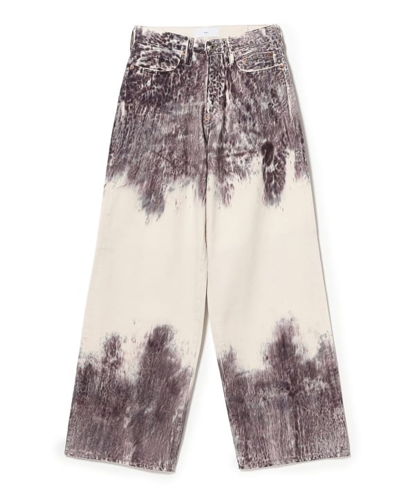 SUGARHILL / MELT DYE MODERN DENIM WIDE CUT