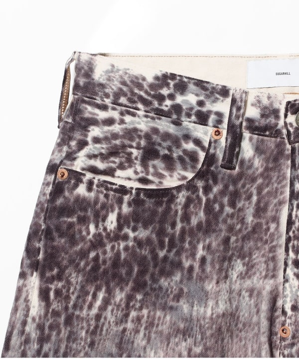 SUGARHILL / MELT DYE MODERN DENIM WIDE CUT