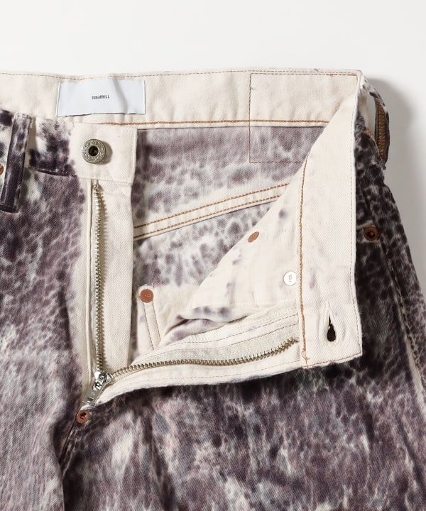 SUGARHILL / MELT DYE MODERN DENIM WIDE CUT