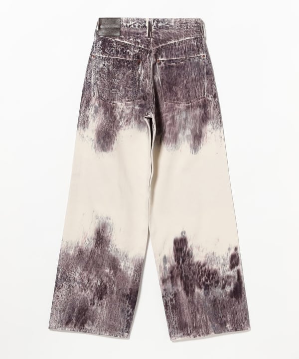 SUGARHILL / MELT DYE MODERN DENIM WIDE CUT