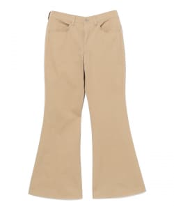 FUTURE ARCHIVE / WIDE CHINO STUDS FLARE PANTS