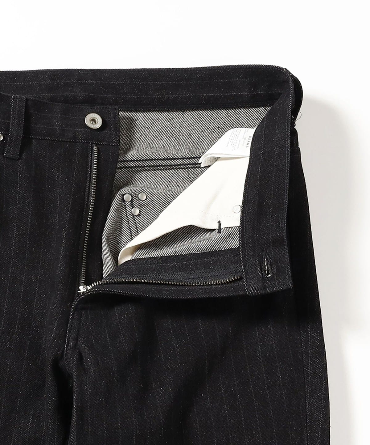 BEAMS（ビームス）FUTURE ARCHIVE / STRIPE SHOECUT DENIM（パンツ