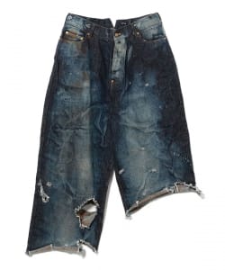 LES SIX / Blown Off Battle Denim Pants