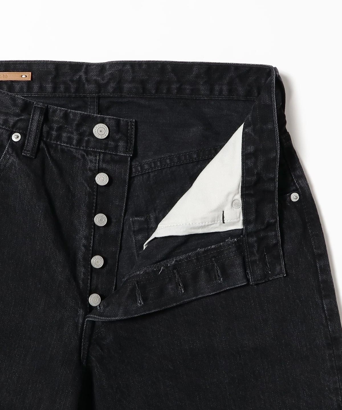 BEAMS（ビームス）Scye / Black Denim Baggy（パンツ デニムパンツ