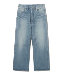 Graphpaper / Selvage Denim Five Pocket Wide Straight Pants -LIGHT FADE-