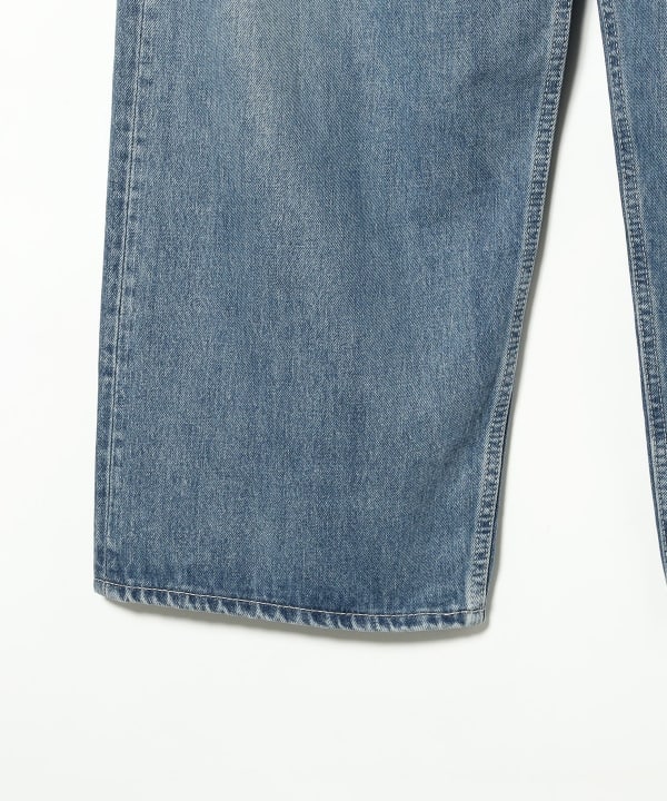 Graphpaper / Selvage Denim Two Tuck Pants -LIGHT FADE-