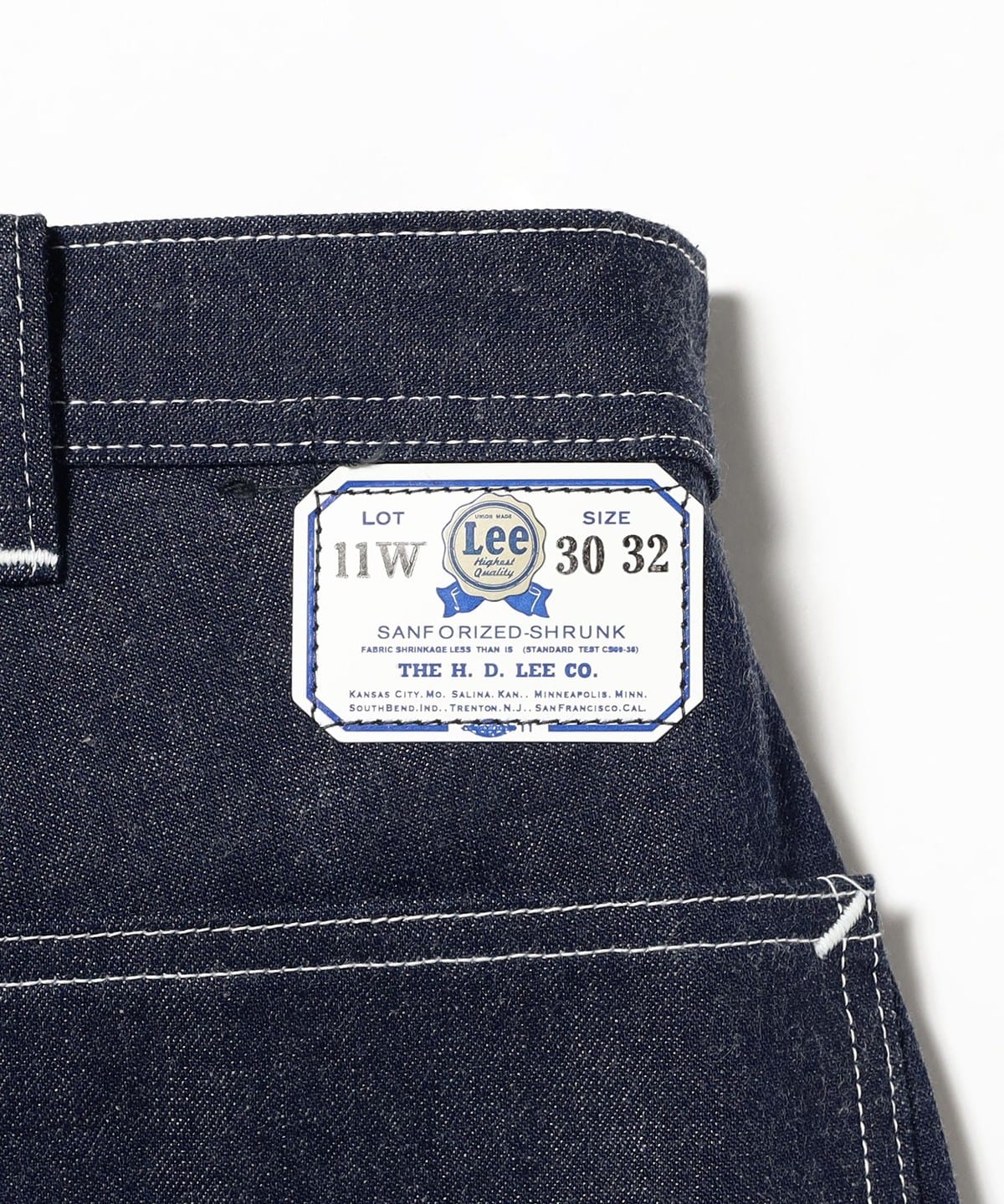LEE / THE ARCHIVES 11-W 1949復刻丹寧褲